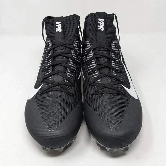 NWT Nike Vapor Untouchable 2 CF Black and White Men's Football Cleats‎ Sz 14